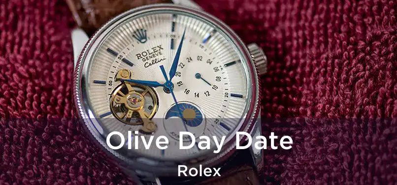  Olive Day Date Rolex